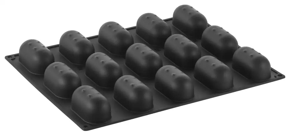STAMPO PAVOFLEX IN SILICONE DELISH 400 X 300 MM - 15 IMPRONTE 82 X 44 X H 37 MM - VOL.100 ML + PACK - BACHOUR - PX4356S