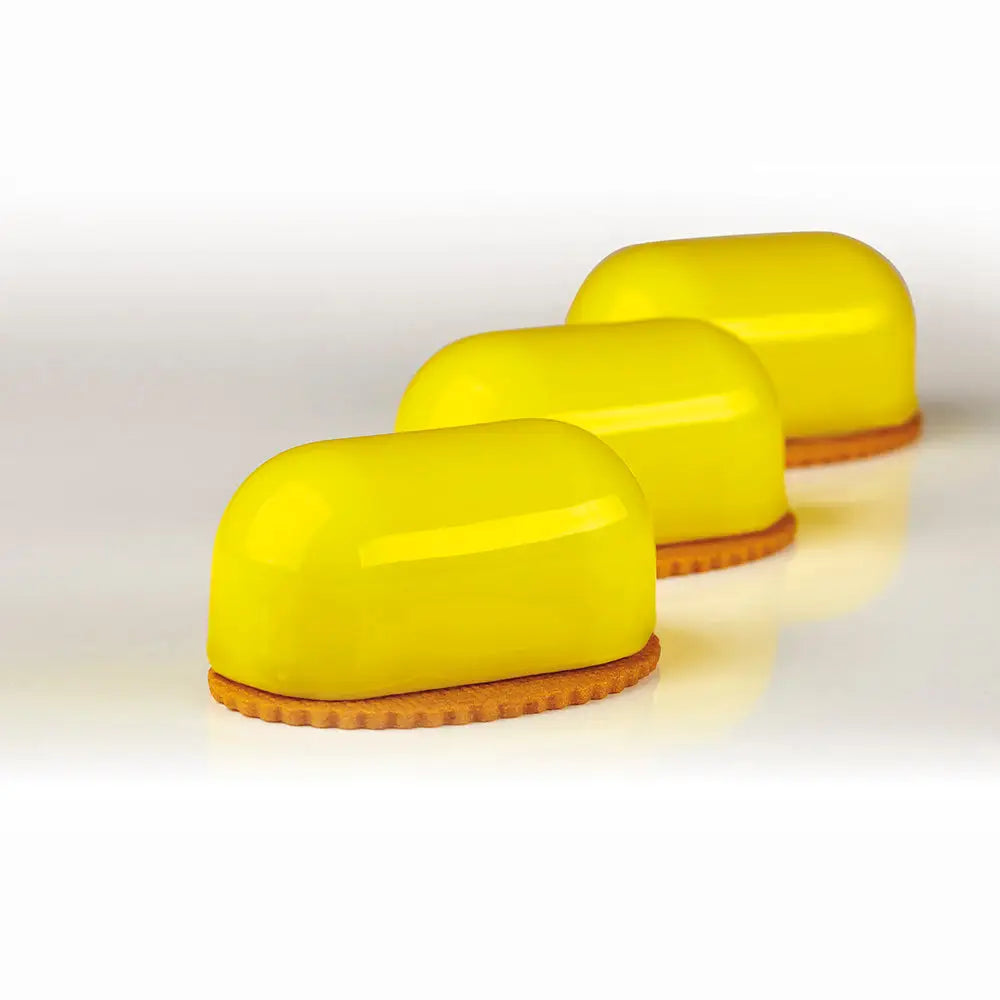 STAMPO PAVOFLEX IN SILICONE DELISH 400 X 300 MM - 15 IMPRONTE 82 X 44 X H 37 MM - VOL.100 ML + PACK - BACHOUR - PX4356S
