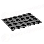 STAMPO PAVOFLEX IN SILICONE ECLISSE 600 X 400 MM - 24 IMPRONTE Ø 72 X H 41 MM - VOL.110 ML - PX029 - PAVONI ITALIA