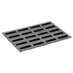 STAMPO PAVOFLEX IN SILICONE FLOW 600 X 400 MM - 20 IMPRONTE 120 X 33 X H 32 MM - VOL.100 ML - PX024 - PAVONI ITALIA