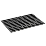 STAMPO PAVOFLEX IN SILICONE FLOW MIGNON 600 X 400 MM - 72 IMPRONTE 60 X 24 X H 23 MM - VOL.25 - PX047 - PAVONI ITALIA