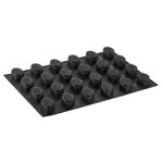 STAMPO PAVOFLEX IN SILICONE FOGLIA 600 X 400 MM - 24 IMPRONTE 86 X 56 X H 38 MM - VOL.105 ML - PX055 - PAVONI ITALIA