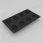 STAMPO PAVOFLEX IN SILICONE FRISBEE FUSTO 300 X 175 MM - 8 IMPRONTE Ø MM 60X28 H VOL. ~ 48 M - PX3208S - PAVONI ITALIA