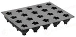 STAMPO PAVOFLEX IN SILICONE GEL 400 X 300 MM - 20 IMPRONTE Ø 60 X H 63 MM - VOL. 90 ML + PACK - BACHOUR - PX4362S