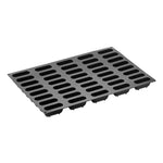 STAMPO PAVOFLEX IN SILICONE GIANDUIOTTO 600 X 400 MM - 40 IMPRONTE 90 X 30 X H 53 MM - VOL.83 - PX068 - PAVONI ITALIA