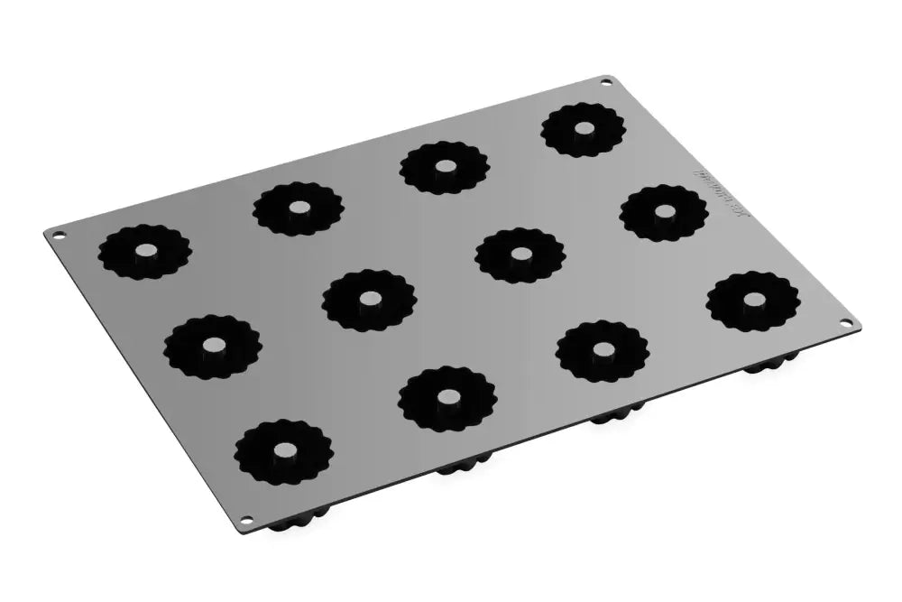 STAMPO PAVOFLEX IN SILICONE GNAMMY 400 X 300 MM - 12 IMPRONTE Ø 68 X H 34 MM - VOL. 90 ML + PX4372S - PAVONI ITALIA