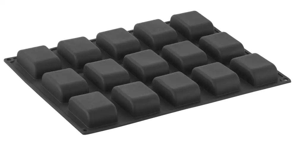 STAMPO PAVOFLEX IN SILICONE GUMMY 400 X 300 MM - 15 IMPRONTE 74 X 50 X H 27 MM - VOL. 90 ML + PACK - BACHOUR - PX4364S