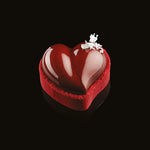 STAMPO PAVOFLEX IN SILICONE HEART FUSTO 300 X 175 MM - 8 IMPRONTE 65 X 60 X H 21 MM - VOL. 46 - PX3206S - PAVONI ITALIA