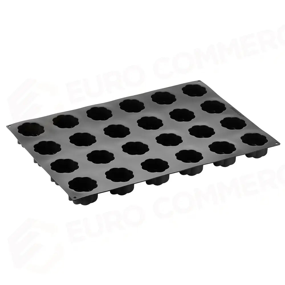 STAMPO PAVOFLEX IN SILICONE INTRECCIO 600 X 400 MM - 24 IMPRONTE Ø 70 X H 40 MM - VOL.130 ML - PX040 - PAVONI ITALIA