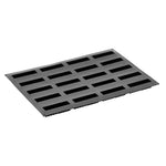 STAMPO PAVOFLEX IN SILICONE LOG 600 X 400 MM - 20 IMPRONTE 120 X 30 X H 32 MM - VOL.110 ML - PX026 - PAVONI ITALIA