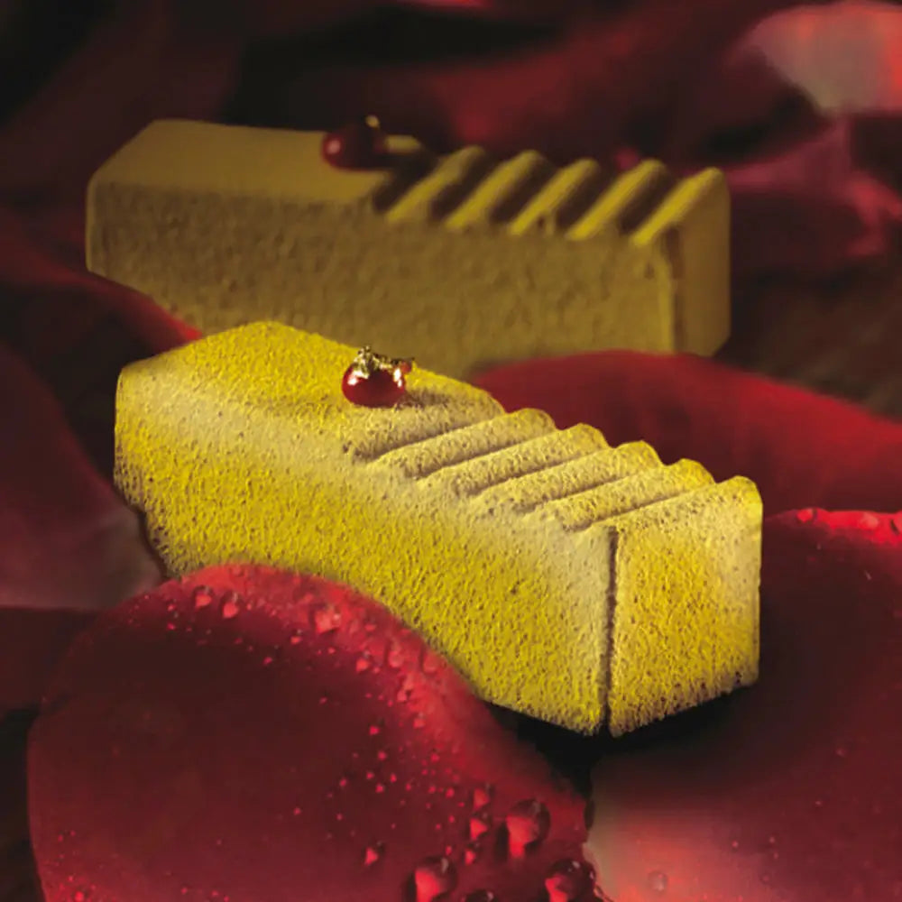 STAMPO PAVOFLEX IN SILICONE LOG MIGNON 600 X 400 MM - 72 IMPRONTE 60 X 24 X H 21 MM - VOL.29 - PX043 - PAVONI ITALIA