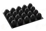 STAMPO PAVOFLEX IN SILICONE LOTUS 400 X 300 MM - 20 IMPRONTE Ø 57 X H 63 MM - VOL. 105 ML + PACK - BACHOUR - PX4371S