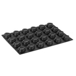 STAMPO PAVOFLEX IN SILICONE LOVE 600 X 400 MM - 24 IMPRONTE 78 X 77 X H 34 MM - VOL.110 ML - PX032 - PAVONI ITALIA