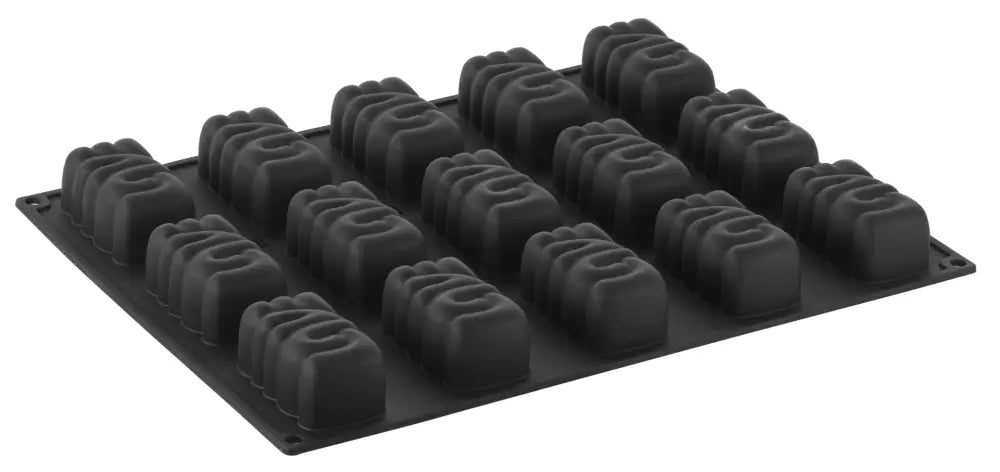 STAMPO PAVOFLEX IN SILICONE LOVELY 400 X 300 MM - 15 IMPRONTE 80 X 43 X H 36 MM - VOL. 90 ML + PACK - BACHOUR - PX4363S