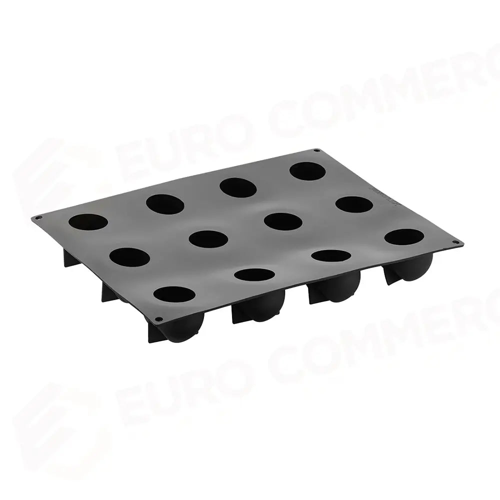 STAMPO PAVOFLEX IN SILICONE MOON 400 X 300 MM - 12 IMPRONTE Ø 61 X H 50 MM - VOL.100 ML + P - PX4307S - PAVONI ITALIA