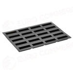 STAMPO PAVOFLEX IN SILICONE MOVE 600 X 400 MM - 20 IMPRONTE 120 X 35 X H 36 MM - VOL.110 ML - PX035 - PAVONI ITALIA