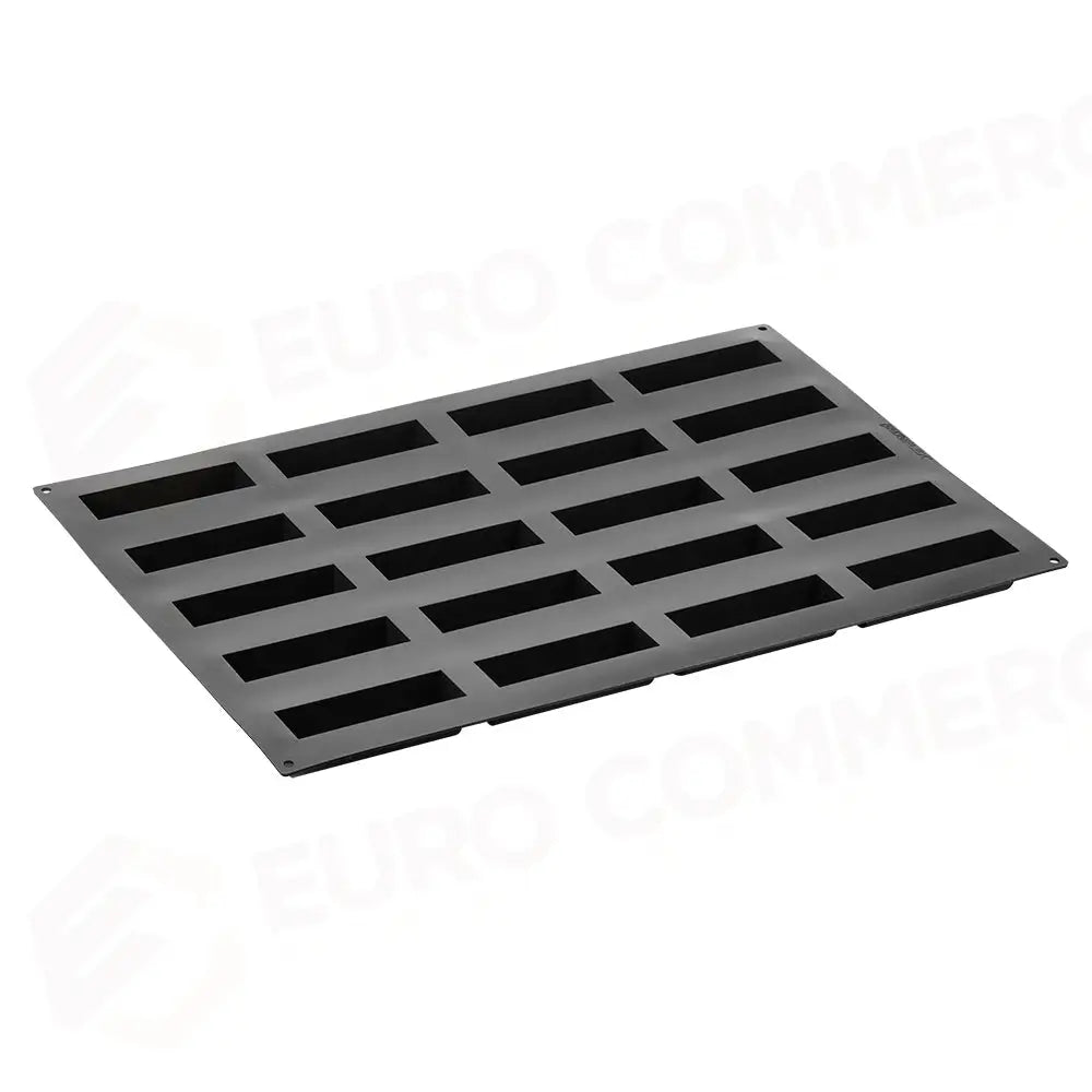 STAMPO PAVOFLEX IN SILICONE MOVE 600 X 400 MM - 20 IMPRONTE 120 X 35 X H 36 MM - VOL.110 ML - PX035 - PAVONI ITALIA