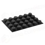 STAMPO PAVOFLEX IN SILICONE MUFFIN 600 X 400 MM - 24 IMPRONTE Ø 70 X H 40 MM - VOL.130 ML - PX002 - PAVONI ITALIA