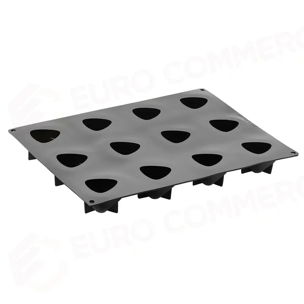 STAMPO PAVOFLEX IN SILICONE NATURAL 400 X 300 MM - 12 IMPRONTE 69 X 68 X H 52 MM - VOL.100 M - PX4303S - PAVONI ITALIA