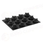 STAMPO PAVOFLEX IN SILICONE NATURAL 400 X 300 MM - 12 IMPRONTE 69 X 68 X H 52 MM - VOL.100 M - PX4303S - PAVONI ITALIA