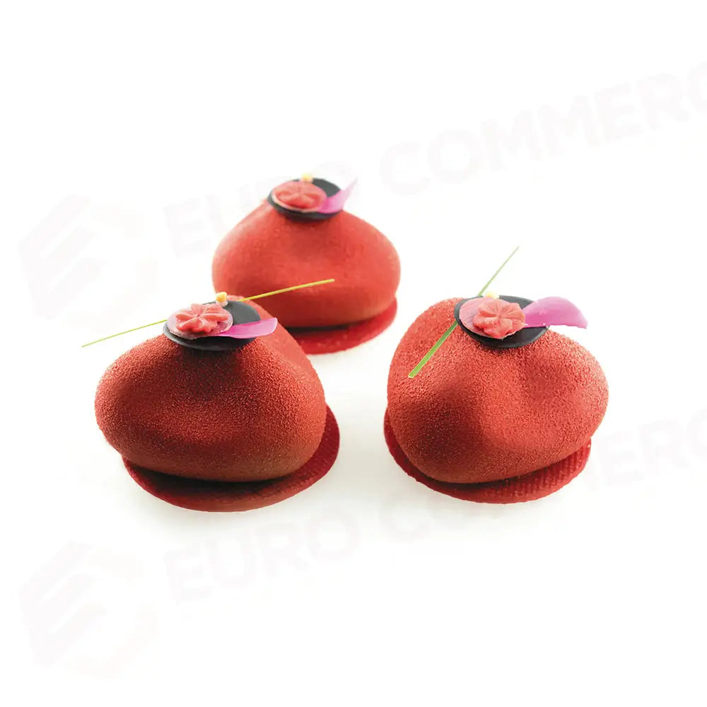 STAMPO PAVOFLEX IN SILICONE NATURAL 400 X 300 MM - 12 IMPRONTE 69 X 68 X H 52 MM - VOL.100 M - PX4303S - PAVONI ITALIA