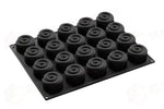 STAMPO PAVOFLEX IN SILICONE NAUTILUS 400 X 300 MM - 20 IMPRONTE Ø 60 X H 40 MM - VOL. 106 ML + PACK - BACHOUR - PX4374S