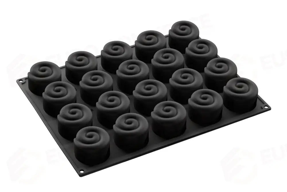 STAMPO PAVOFLEX IN SILICONE NAUTILUS 400 X 300 MM - 20 IMPRONTE Ø 60 X H 40 MM - VOL. 106 ML + PACK - BACHOUR - PX4374S