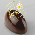STAMPO PAVOFLEX IN SILICONE OVAL 600 X 400 MM - 25 IMPRONTE 85 X 50 X H 43 MM - VOL.100 ML - PX067 - PAVONI ITALIA