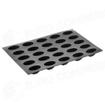 STAMPO PAVOFLEX IN SILICONE OVAL 600 X 400 MM - 25 IMPRONTE 85 X 50 X H 43 MM - VOL.100 ML - PX067 - PAVONI ITALIA