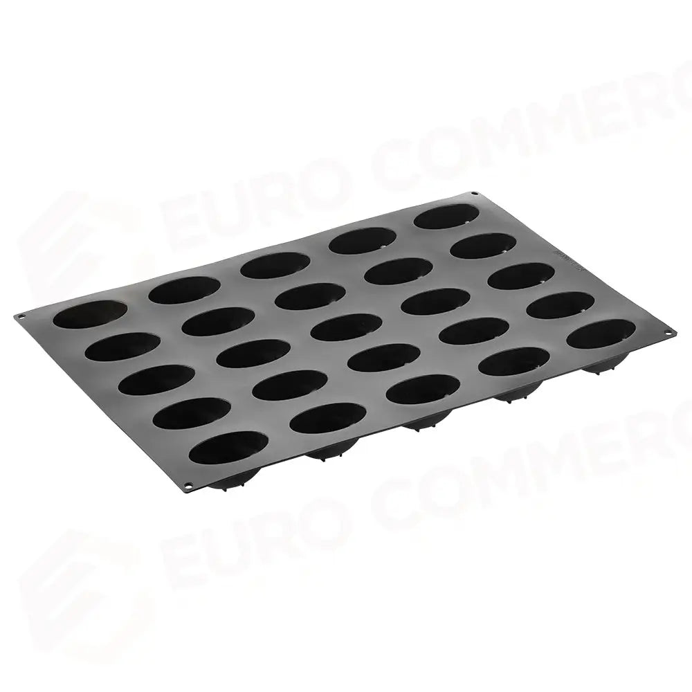 STAMPO PAVOFLEX IN SILICONE OVAL 600 X 400 MM - 25 IMPRONTE 85 X 50 X H 43 MM - VOL.100 ML - PX067 - PAVONI ITALIA