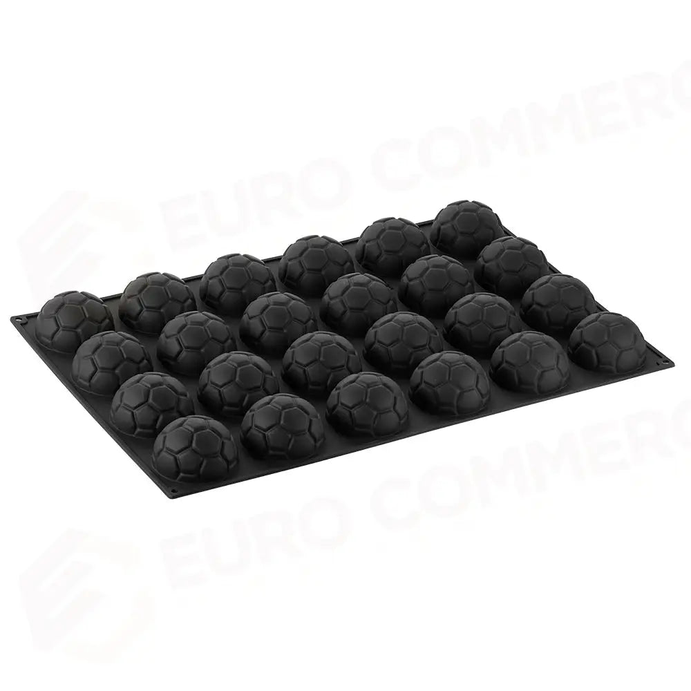 STAMPO PAVOFLEX IN SILICONE PALLONE 600 X 400 MM - 24 IMPRONTE Ø 80 X H 45 MM - VOL.150 ML - PX307 - PAVONI ITALIA