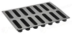 STAMPO PAVOFLEX IN SILICONE PASTEL 400 X 300 MM - 14 IMPRONTE 125 X 28 X H 28 MM - VOL.90 ML + COPPAPASTA CPX01 + PACK