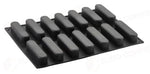 STAMPO PAVOFLEX IN SILICONE PASTEL 400 X 300 MM - 14 IMPRONTE 125 X 28 X H 28 MM - VOL.90 ML + COPPAPASTA CPX01 + PACK