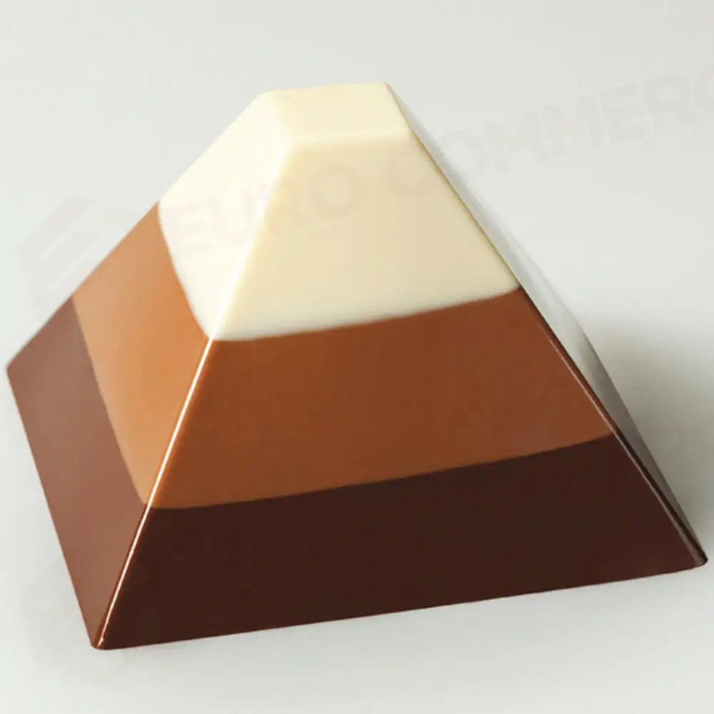 STAMPO PAVOFLEX IN SILICONE PIRAMIDE 600 X 400 MM - 35 IMPRONTE 70 X 70 X H 45 MM - VOL.80 ML - PX004 - PAVONI ITALIA