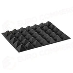 STAMPO PAVOFLEX IN SILICONE PIRAMIDE 600 X 400 MM - 35 IMPRONTE 70 X 70 X H 45 MM - VOL.80 ML - PX004 - PAVONI ITALIA