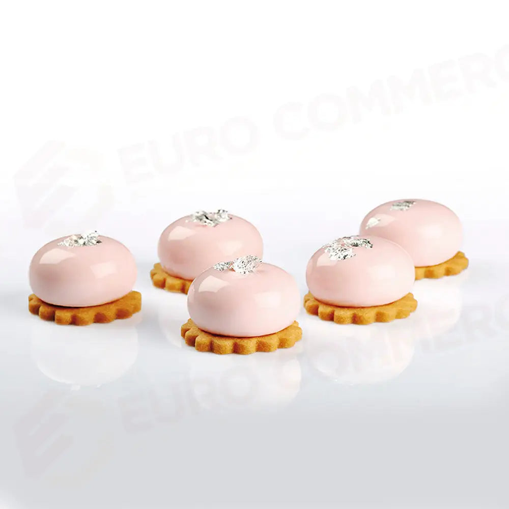 STAMPO PAVOFLEX IN SILICONE PLANET 400 X 300 MM - 30 IMPRONTE Ø 38 X H 20 MM - VOL.18 ML + PA - PX4323S - PAVONI ITALIA