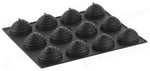STAMPO PAVOFLEX IN SILICONE POLLY 400 X 300 MM - 12 IMPRONTE 78 X 56 X H 43 MM - VOL.90 ML + PACK - BACHOUR - PX4341S