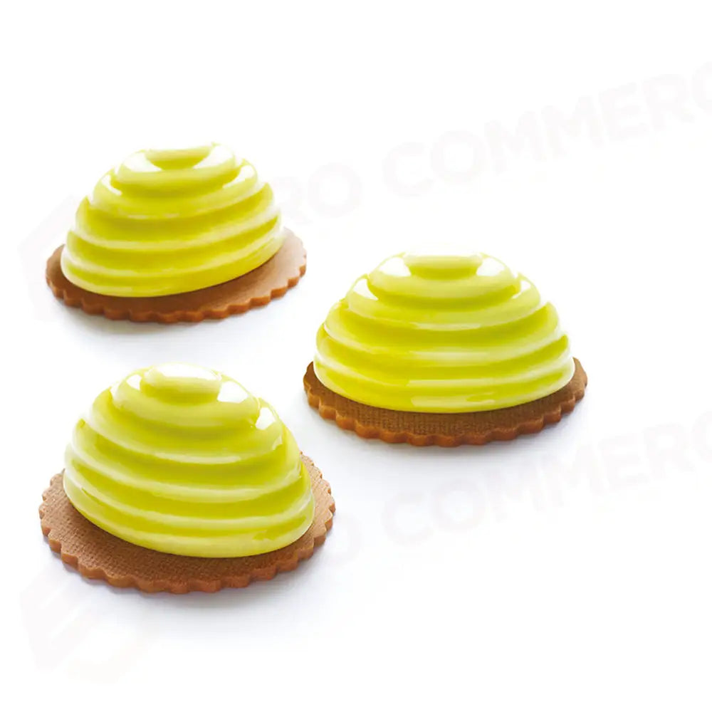 STAMPO PAVOFLEX IN SILICONE POLLY 400 X 300 MM - 12 IMPRONTE 78 X 56 X H 43 MM - VOL.90 ML + PACK - BACHOUR - PX4341S