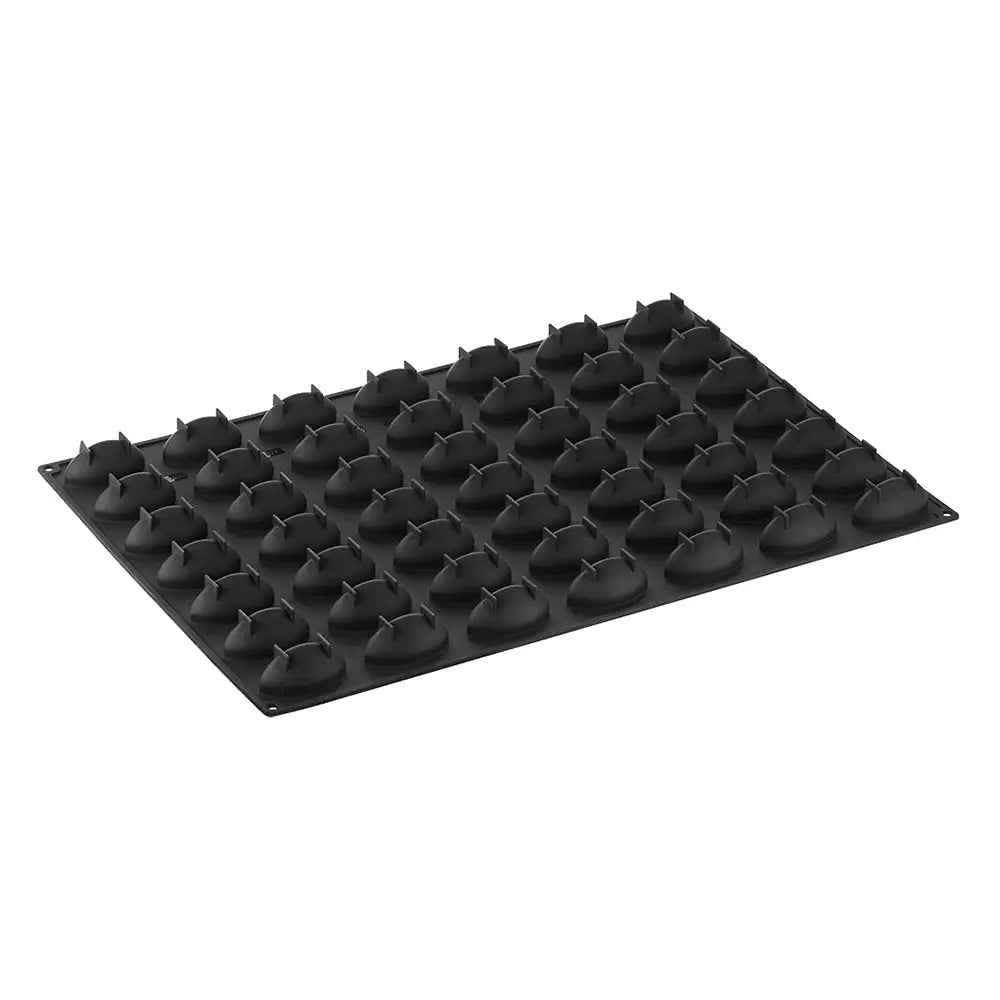STAMPO PAVOFLEX IN SILICONE QUENELLE 600 X 400 MM - 49 IMPRONTE 66 X 33 X H 30 MM - VOL.32 ML - PX071 - PAVONI ITALIA