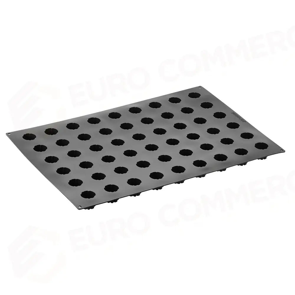 STAMPO PAVOFLEX IN SILICONE RIGO MIGNON 600 X 400 MM - 54 IMPRONTE Ø 35 X H 30 MM - VOL.25 ML - PX020 - PAVONI ITALIA