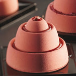 STAMPO PAVOFLEX IN SILICONE RING 600 X 400 MM - 24 IMPRONTE Ø 70 X H 50 MM - VOL.110 ML - PX034 - PAVONI ITALIA