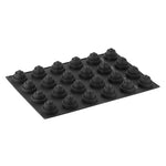 STAMPO PAVOFLEX IN SILICONE RING 600 X 400 MM - 24 IMPRONTE Ø 70 X H 50 MM - VOL.110 ML - PX034 - PAVONI ITALIA