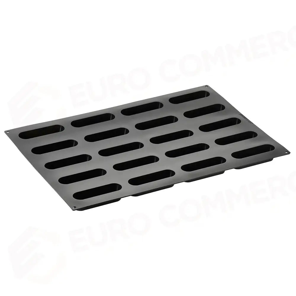 STAMPO PAVOFLEX IN SILICONE ROUND 600 X 400 MM - 20 IMPRONTE 123 X 35 X H 32 MM - VOL.100 ML - PX036 - PAVONI ITALIA