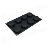 STAMPO PAVOFLEX IN SILICONE ROUND FUSTO 300 X 175 MM - 8 IMPRONTE Ø 60 X H 20 MM - VOL. 48 - PX3200S - PAVONI ITALIA