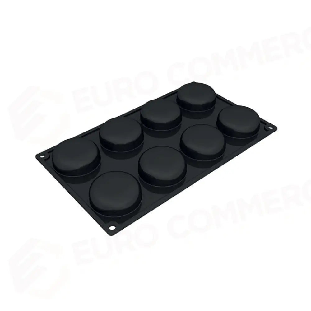 STAMPO PAVOFLEX IN SILICONE ROUND FUSTO 300 X 175 MM - 8 IMPRONTE Ø 60 X H 20 MM - VOL. 48 - PX3200S - PAVONI ITALIA