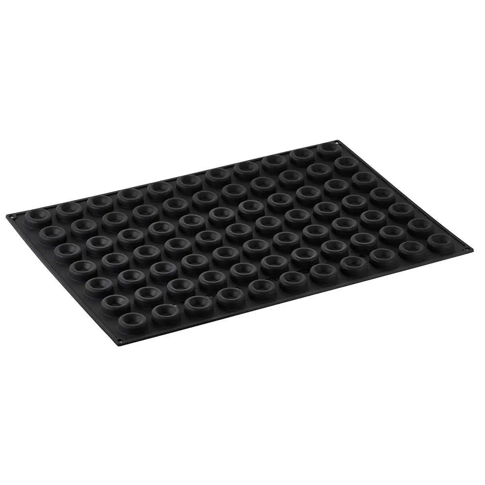 STAMPO PAVOFLEX IN SILICONE SAVARIN MIGNON 600 X 400 MM - 77 IMPRONTE Ø 40 X H 13 MM - VOL.13 - PX045 - PAVONI ITALIA