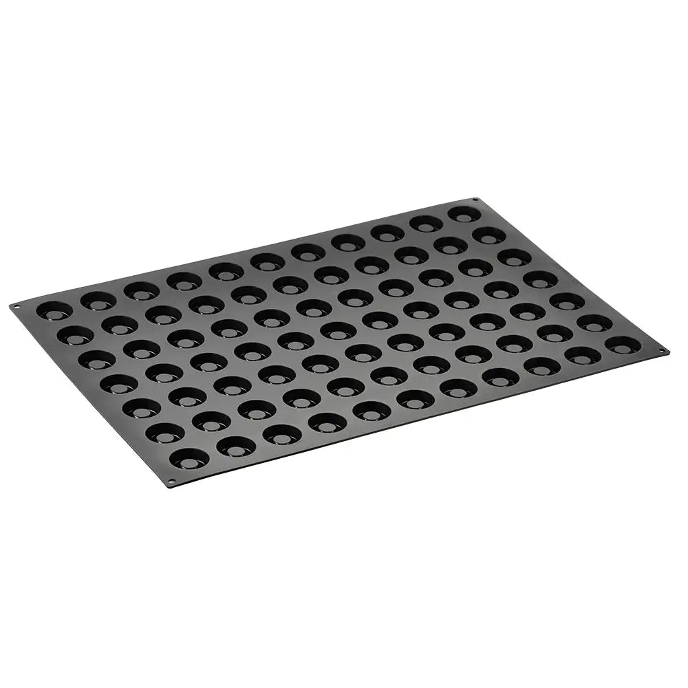 STAMPO PAVOFLEX IN SILICONE SAVARIN MIGNON 600 X 400 MM - 77 IMPRONTE Ø 40 X H 13 MM - VOL.13 - PX045 - PAVONI ITALIA