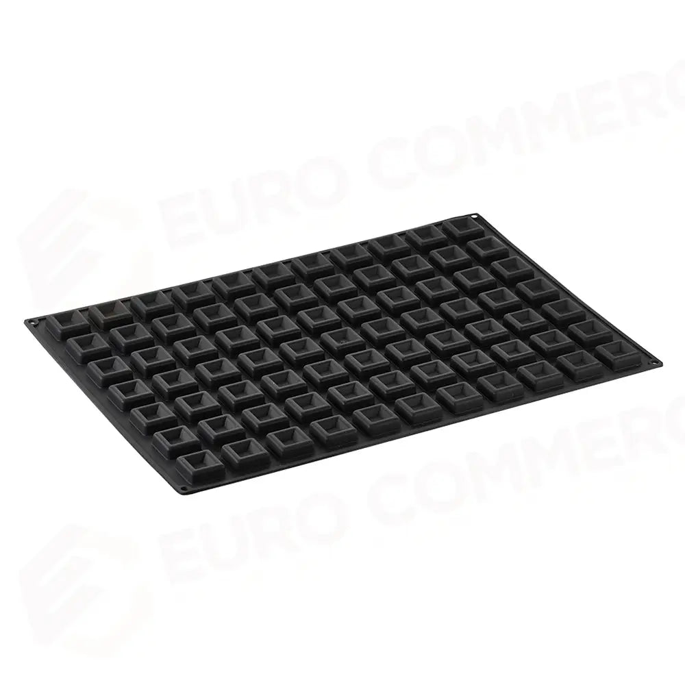 STAMPO PAVOFLEX IN SILICONE SAVARIN MIGNON 600 X 400 MM - 77 IMPRONTE 38 X 38 X H 13 MM - VOL. - PX046 - PAVONI ITALIA