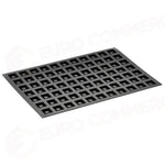 STAMPO PAVOFLEX IN SILICONE SAVARIN MIGNON 600 X 400 MM - 77 IMPRONTE 38 X 38 X H 13 MM - VOL. - PX046 - PAVONI ITALIA