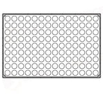 STAMPO PAVOFLEX IN SILICONE SEMISFERA 600 X 400 MM - 126 IMPRONTE Ø 30 X H 18 MM - VOL.10 ML - PX304 - PAVONI ITALIA